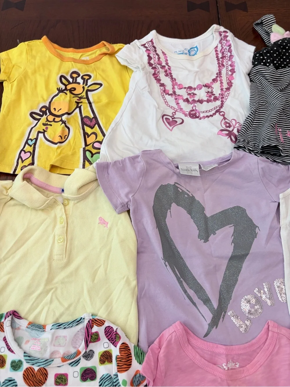 Girls 6-9M Summer Clothing Bundle 15 Pc Tops Shorts Swimsuit